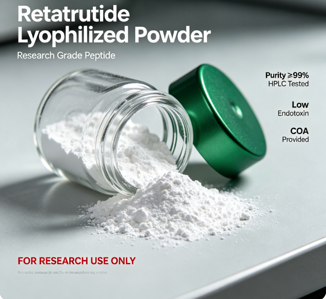 Factory Supply Retatrutide RT Series Peptide 5mg 10mg 20mg 30mg High Purity Triple Receptor Agonist With COA For Research Use Only